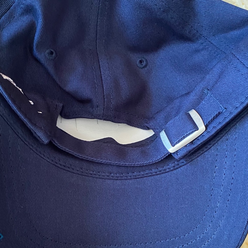 Vs pink baseball cap navy raised embroidered pink logo rare - Picture 5 of 7